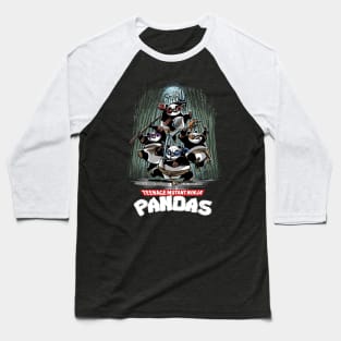 Teenage Mutant Ninja Pandas Baseball T-Shirt